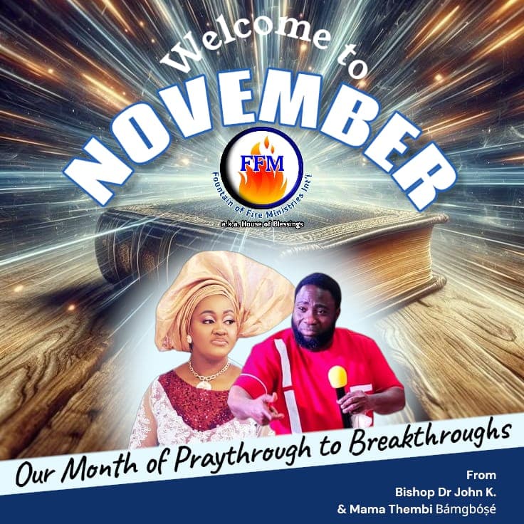 30 days fasting & prayers